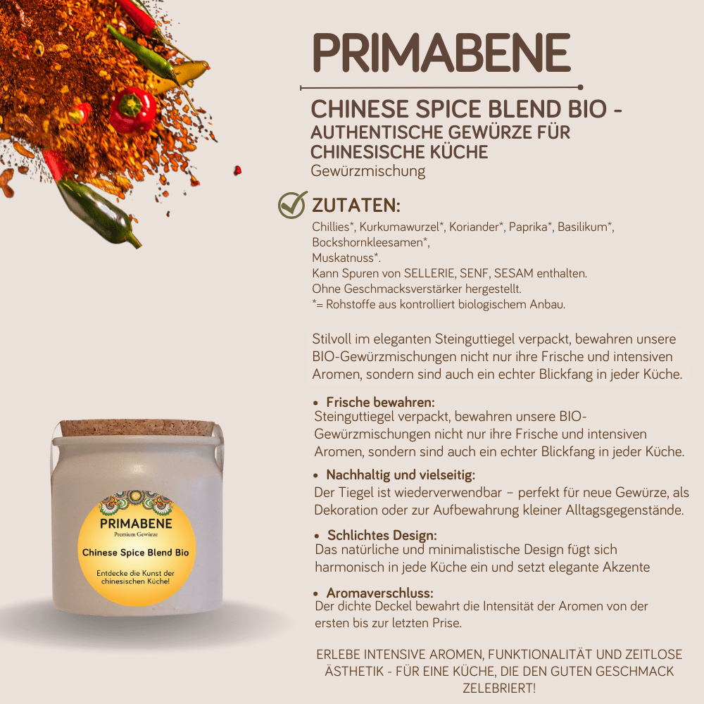 Bild von Gewürzmischung China Bio